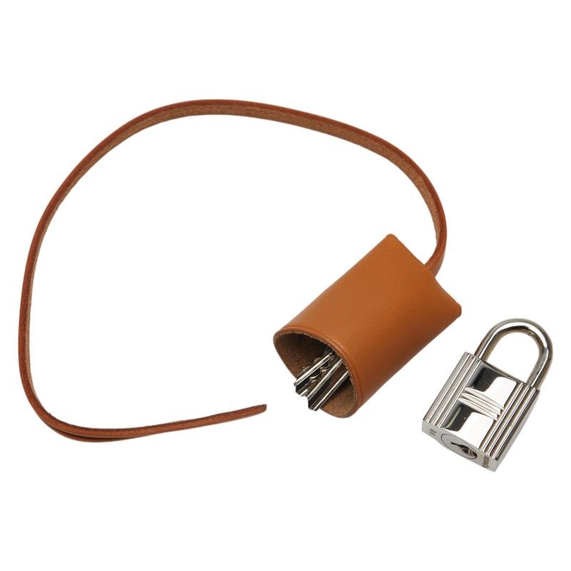 HERMES    カデナ HERMES エルメス □ 124番 鍵付き シルバーカラー カデナ 南京錠
