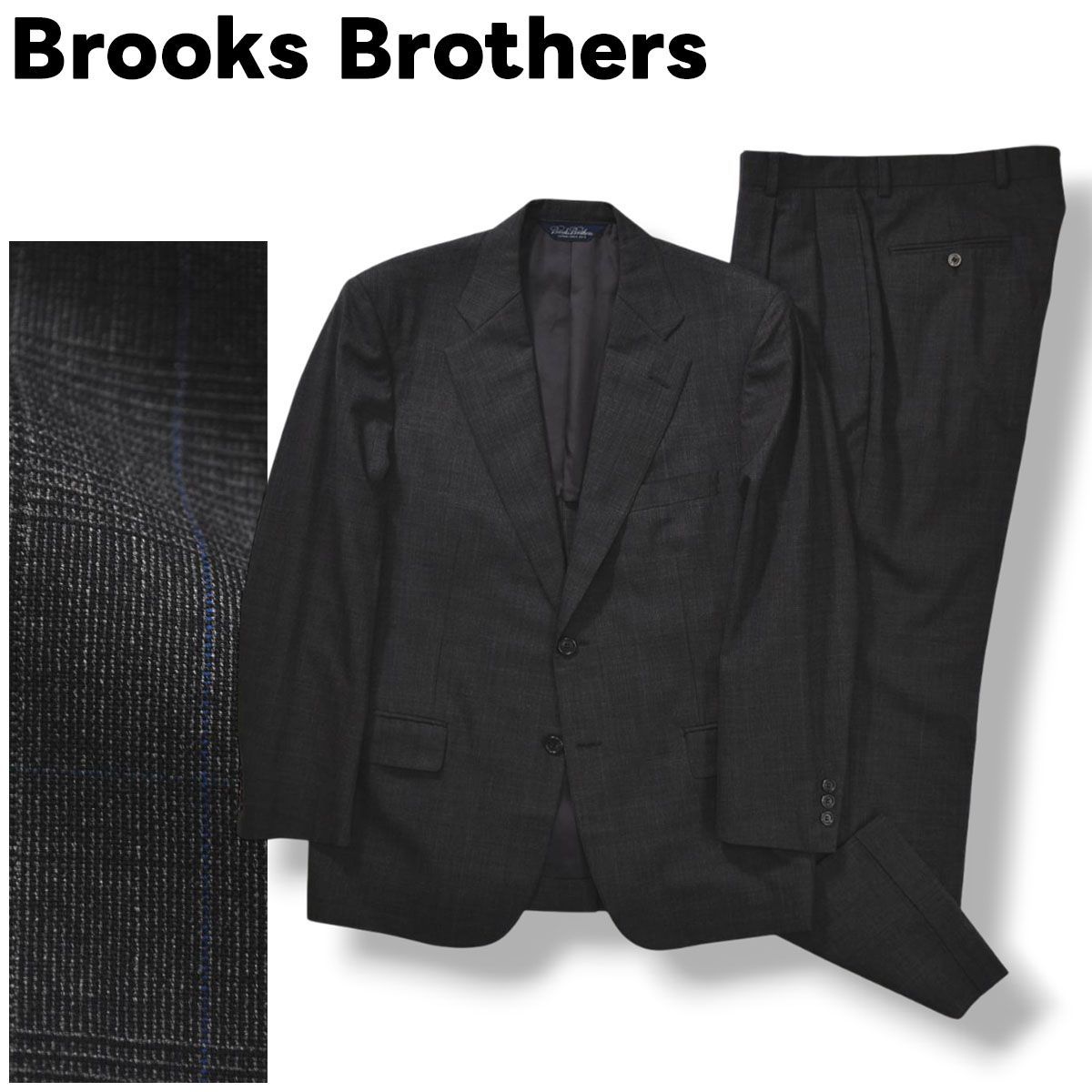 ブルックスブラザーズ Brooks Brothers グレンチェック シングル 2B 