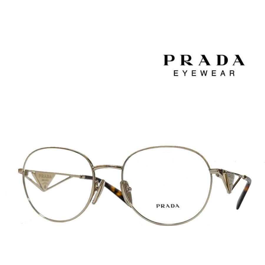 PRADA】 プラダ メガネフレーム PR A50V ZVN-1O1 ペールゴールド PRADA】 プラダ メガネフレーム PR A50V ZVN-1O1 ペールゴールド