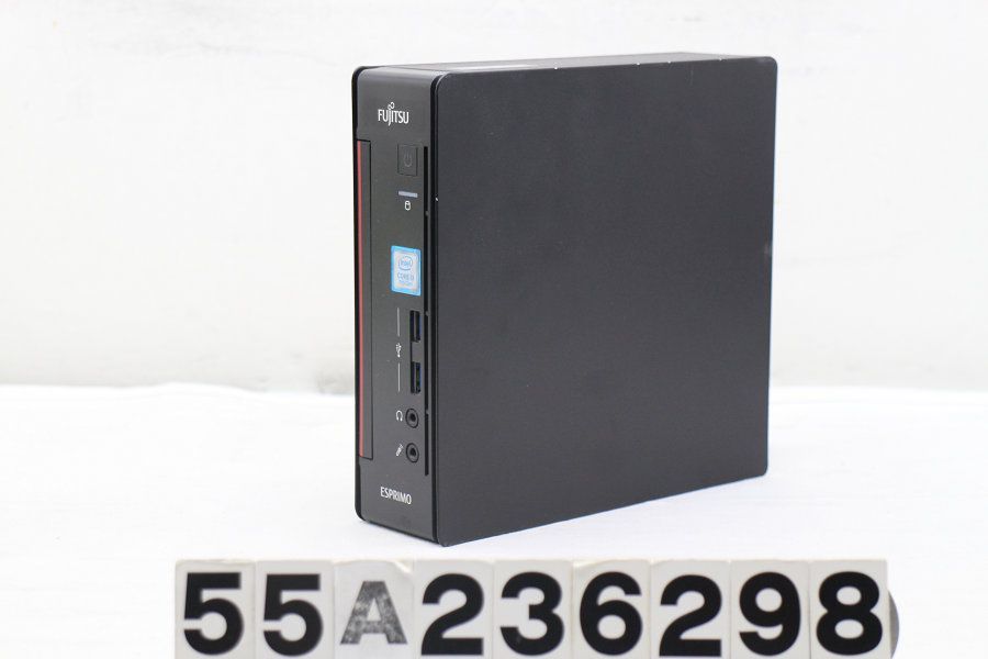 富士通 ESPRIMO Q556/R Core i3 7100T 3.4GHz/8GB/128GB(SSD)/RS232C/Win10 【55A236298】