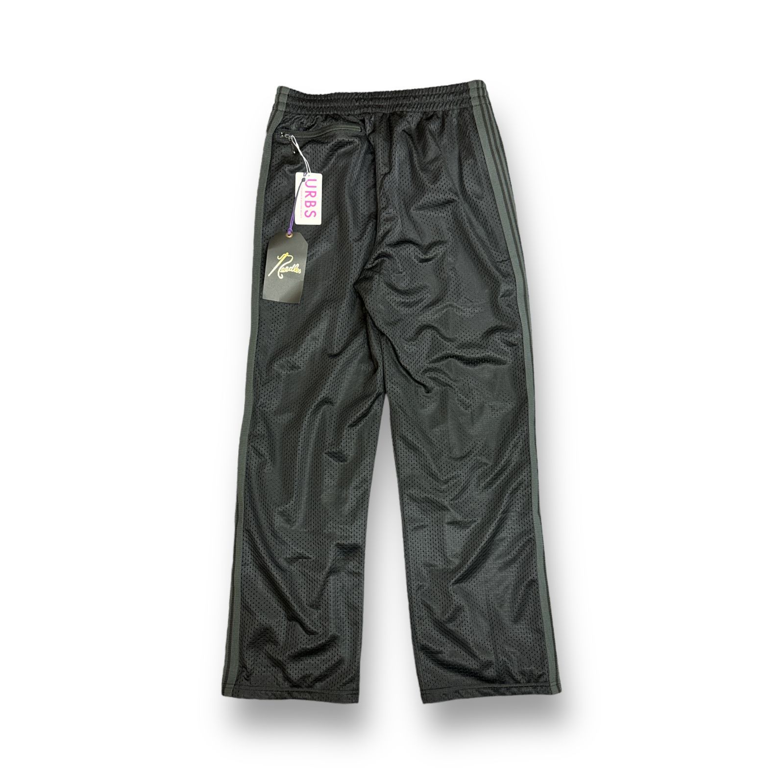 未使用 Needles × URBAN RESEARCH 23SS 別注 Track Pant トラックパンツ ジャージ ニードルス ニードルズ  アーバンリサーチ コラボ MR556-BSM34 ブラック S 65474A6 - メルカリ