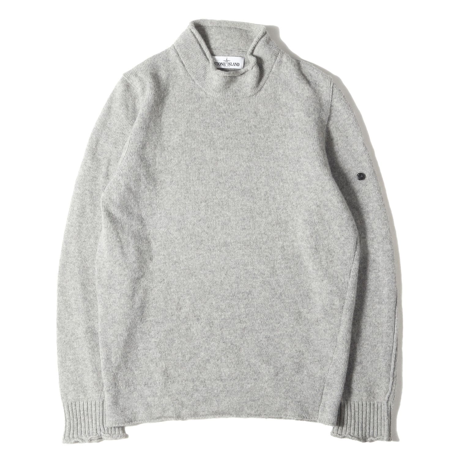 STONE ISLAND ストーンアイランド ニット グレー サイズ:L | モック