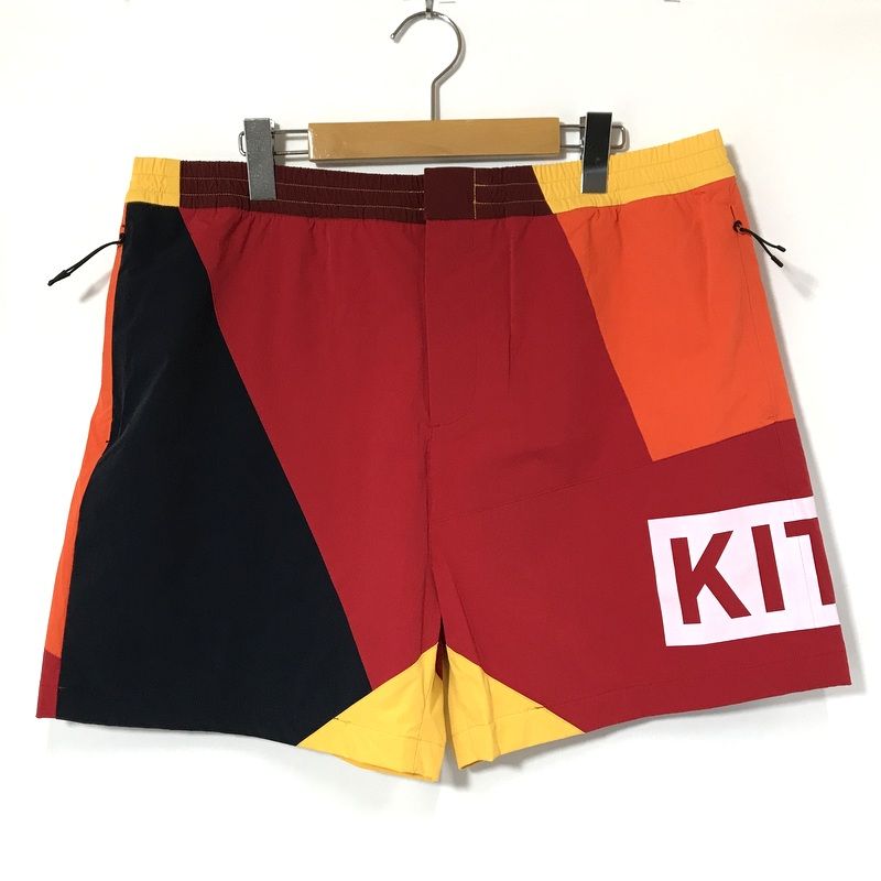 KITH キス ショートパンツ GRAHAM SHORT メンズL パイル地 KITH キス ショートパンツ GRAHAM SHORT メンズL 浮腫ん パイル地