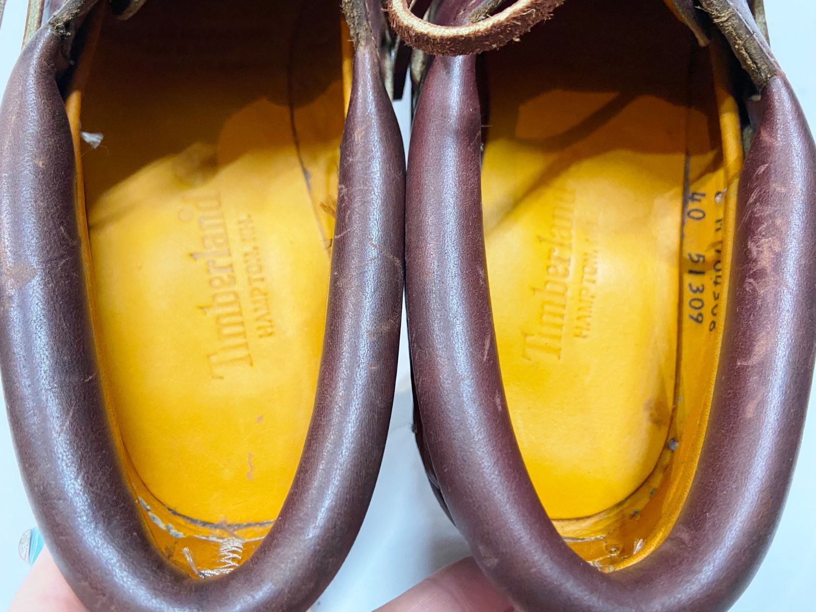 Timberland 80s 90s USA製 3EYE モカシンシューズ デッドストック USA製 Timberland｜ティンバーランド 3-Eye