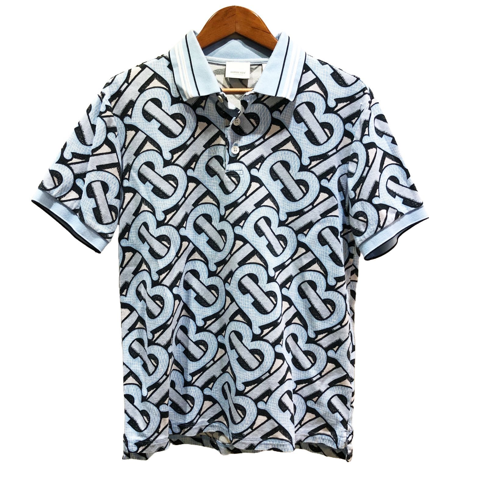 BURBERRY バーバリー　TBモノグラムポロシャツ BURBERRY バーバリーTBモノグラムポロシャツ