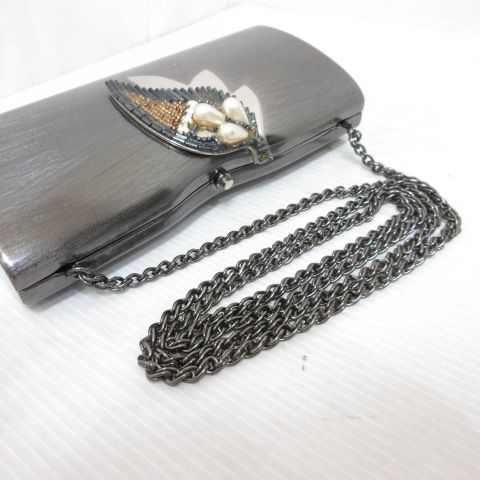 良品✨ RODO ロド 和光 メタル チェーンショルダー パーティーバッグ ロド Rodo 銀座和光 WAKO パーティー バッグ 2WAY チェーン