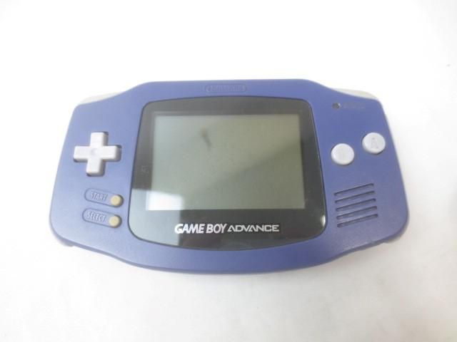 ジャンク品 ゲーム ゲームボーイアドバンス 本体 AGB-001 バイオレット 本体のみ