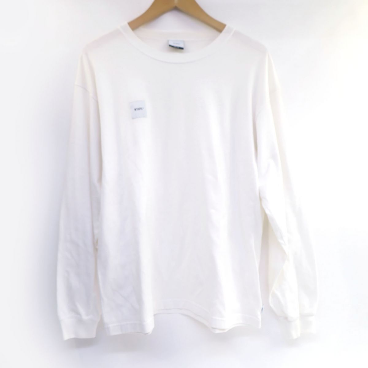 WTAPS® 長袖カットソー サイズ X 02 ホワイト WTAPS ホワイト 長袖