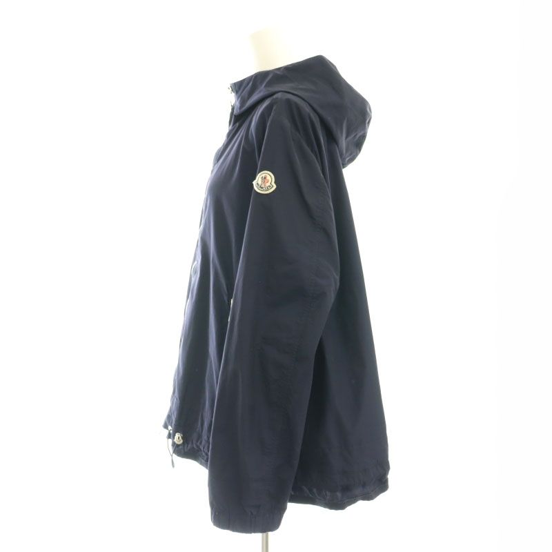 モンクレール MONCLER ROMBOU ジップジャケット フード 3 紺 /MI □OS  