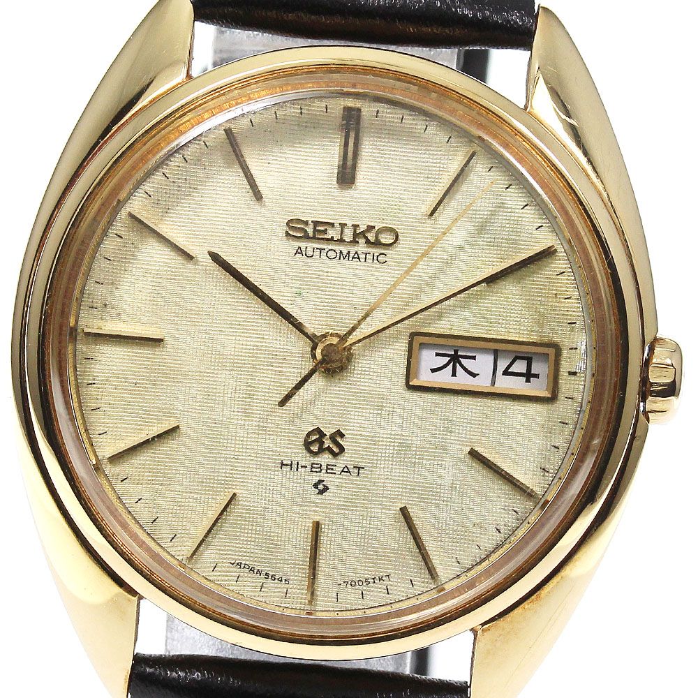 【18％OFF】 5646-7005 SEIKO セイコー グランドセイコー K18YG ハイビート グランドセイコー