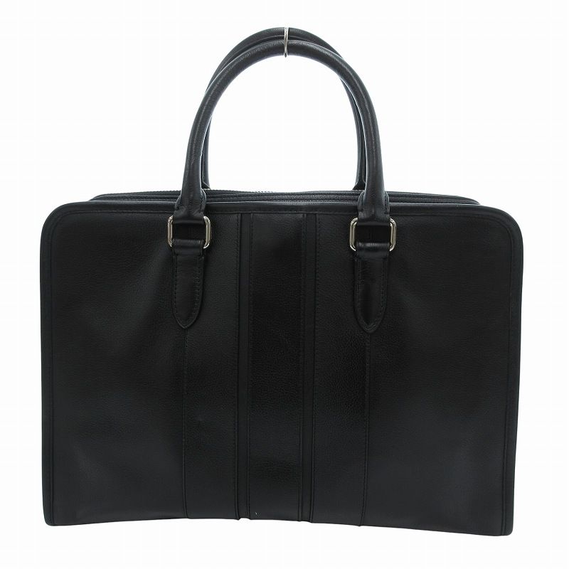 コーチ COACH ブリーフケース ビジネスバッグ レザー 黒