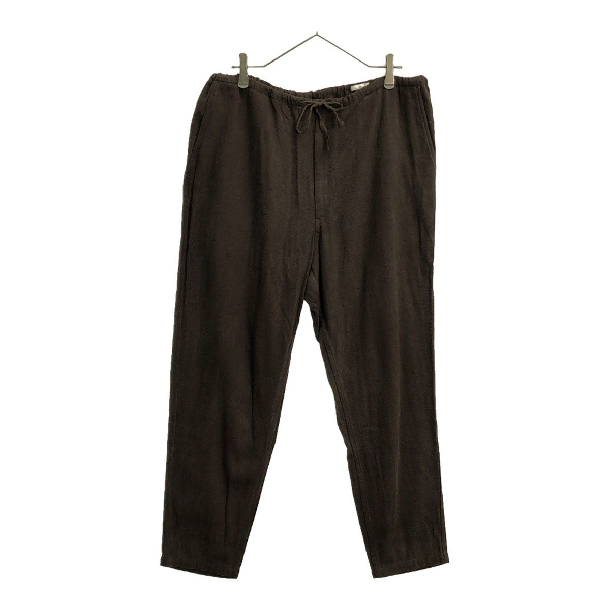 COMOLI コモリ 日本製 コットン イージーパンツ 2 ブラウン メンズ 古着