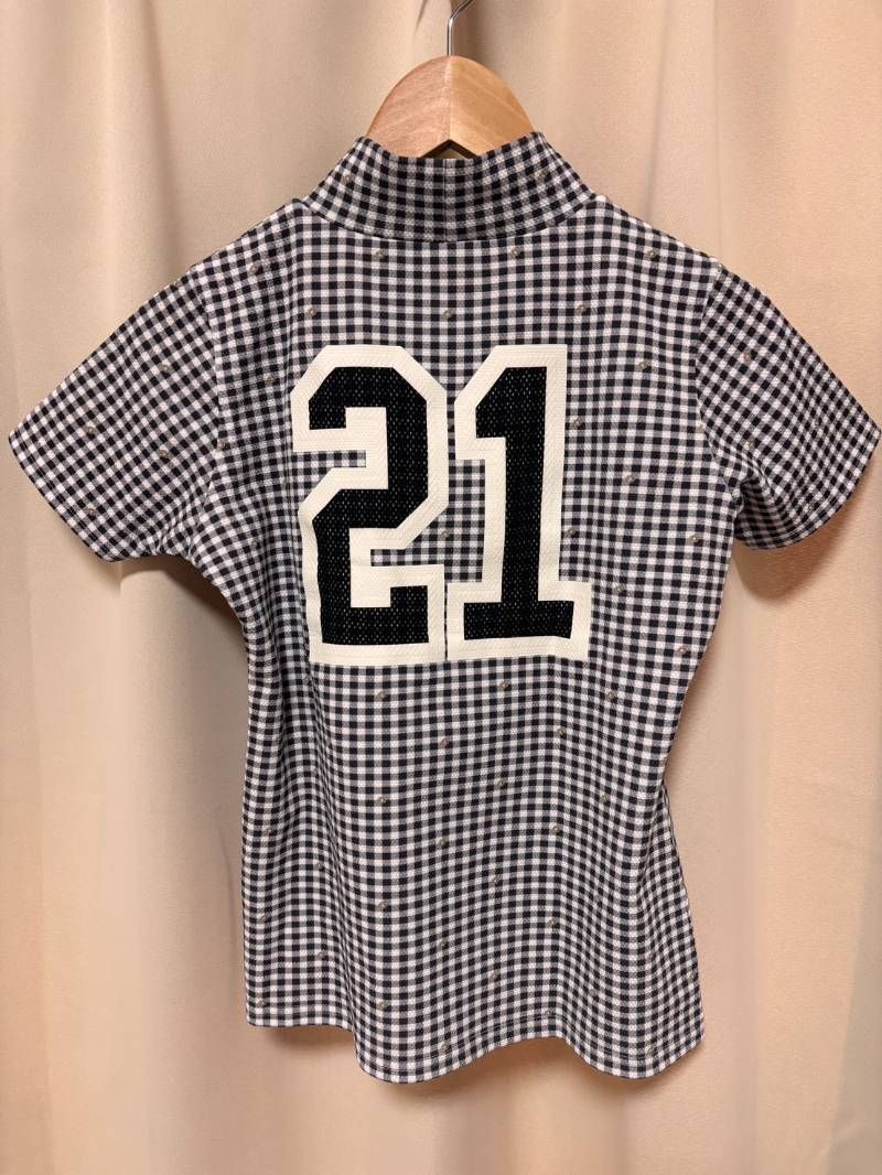 ギンガムチェックカットソー21