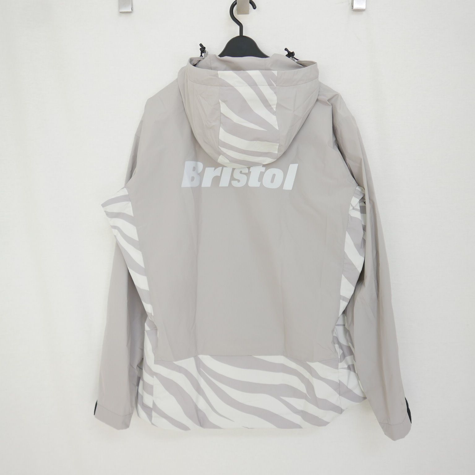 FC real bristol　23aw　ナイロンジャケット　ゼブラ　Ｓ 新品 F.C.Real Bristol 23AW PRACTICE JACKET FCRB-232034