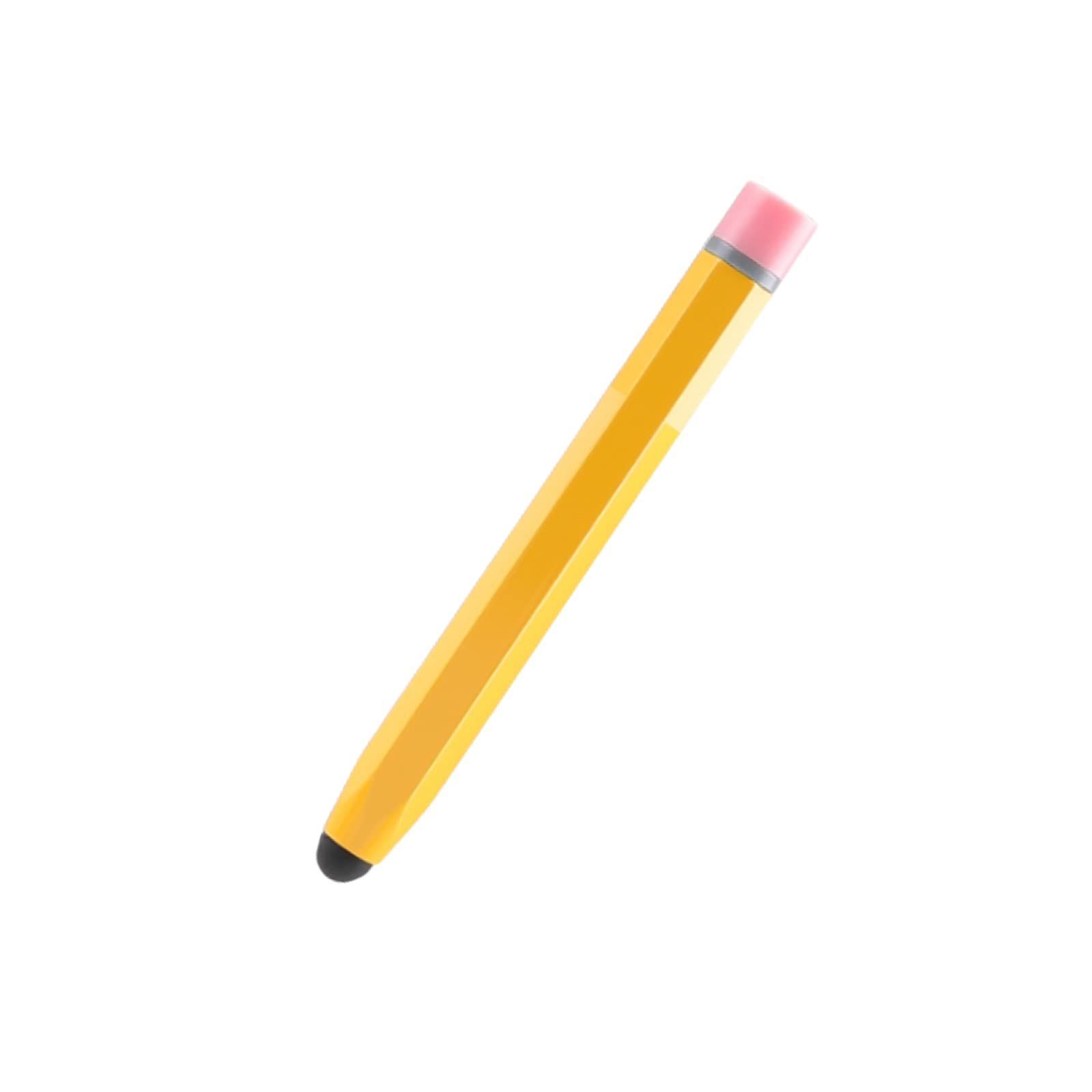 最大63％オフ！ ハオハナ タッチペン 鉛筆型 充電不要 学習用 タブレット 持ちやすい 転がりにくい スマホ タブレット対応 キッズタブレットペン 緑 