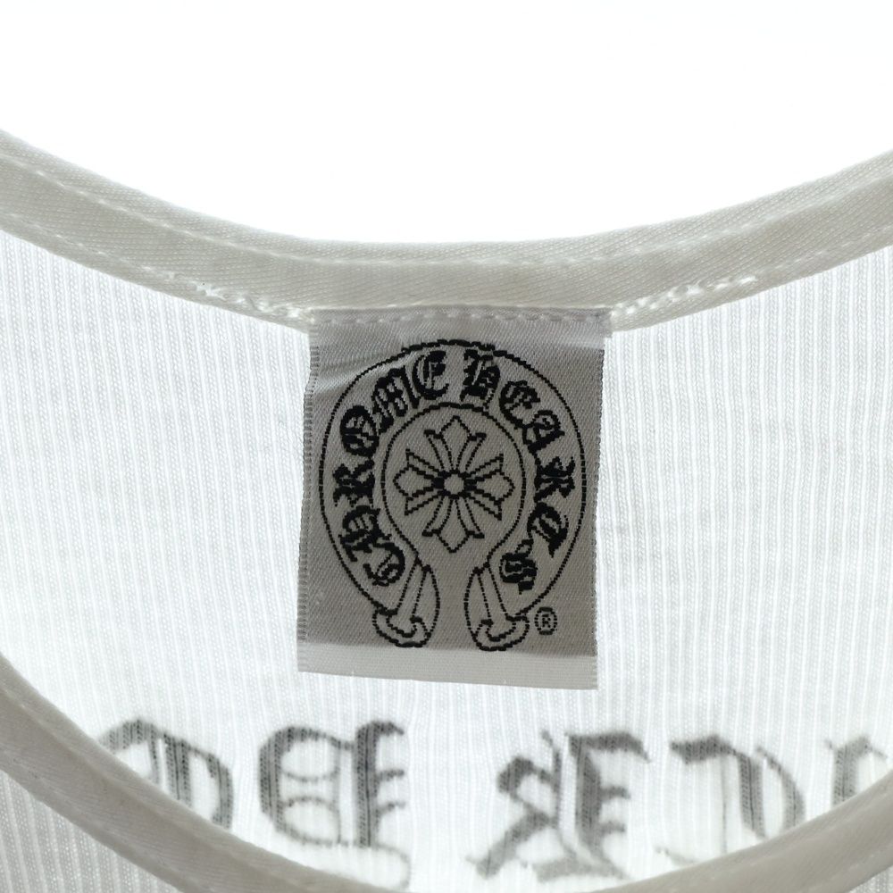USA製 クロムハーツ バック ビッグ ロゴ プリント テレコ地 ノースリーブ 楽天市場】CHROME HEARTS(クロムハーツ) サイズ:M MESH WARM UP