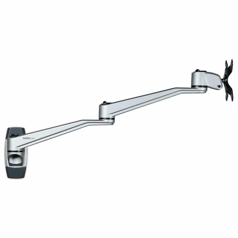 StarTech.com 壁掛けモニターアーム 水平可動式3関節アーム 奥から手前への引出し距離52cm 34インチVESA規格モニタ対応