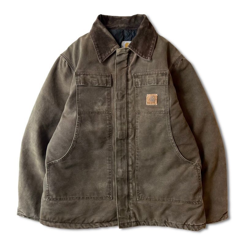 90s USA製 Carhartt 中綿 ダック トラディショナル コート - 81jpstore