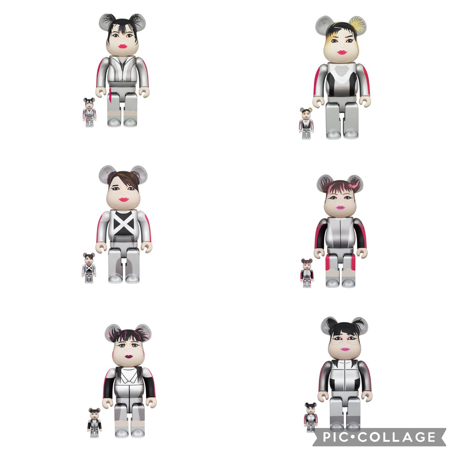 BiSH 6体フルメンバーセット】BE@RBRICK | jarussi.com.br