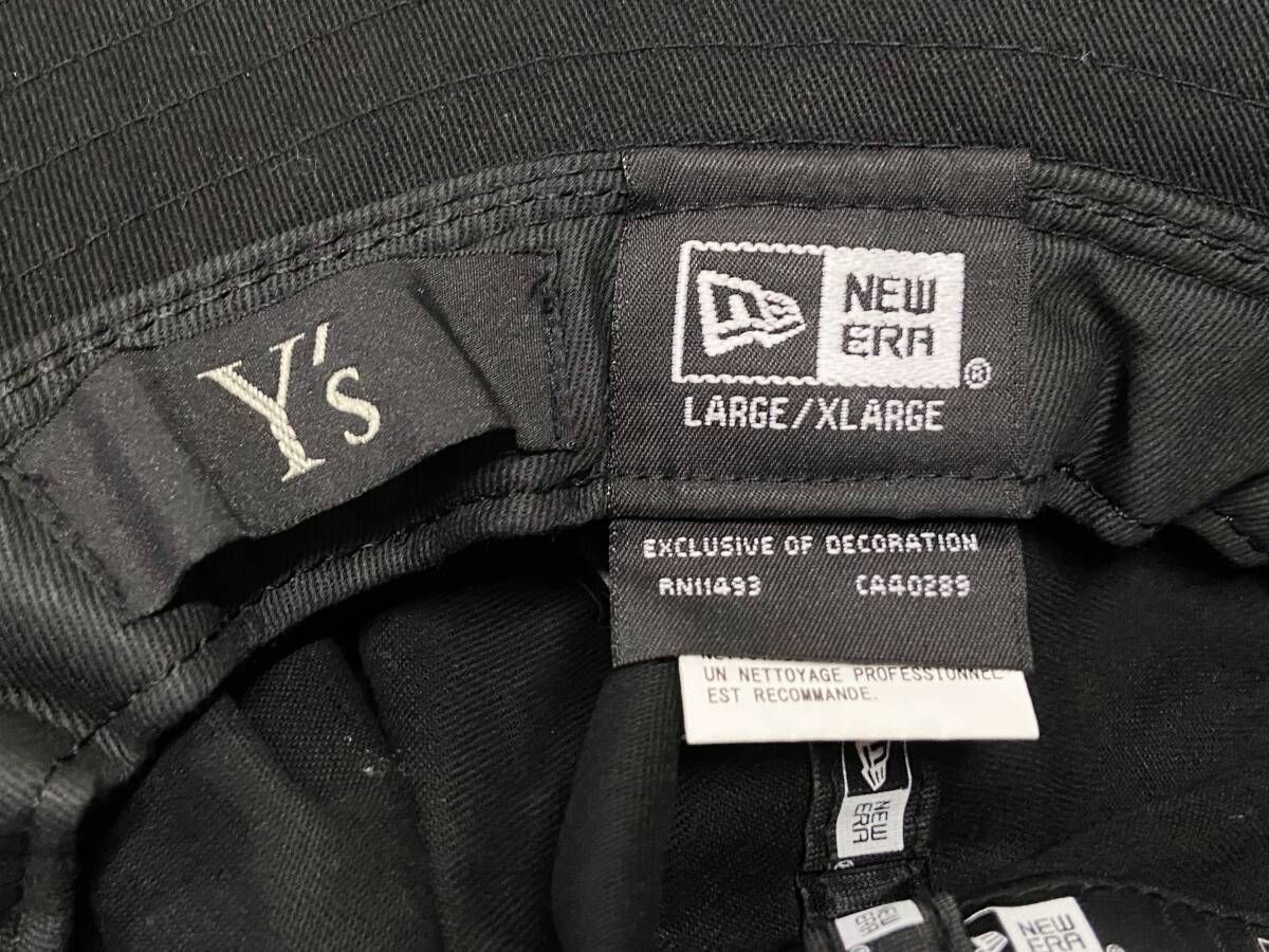 Y's x New Era｜ワイズ ニューエラ ADVENTURE WIDE BRIM ロゴ