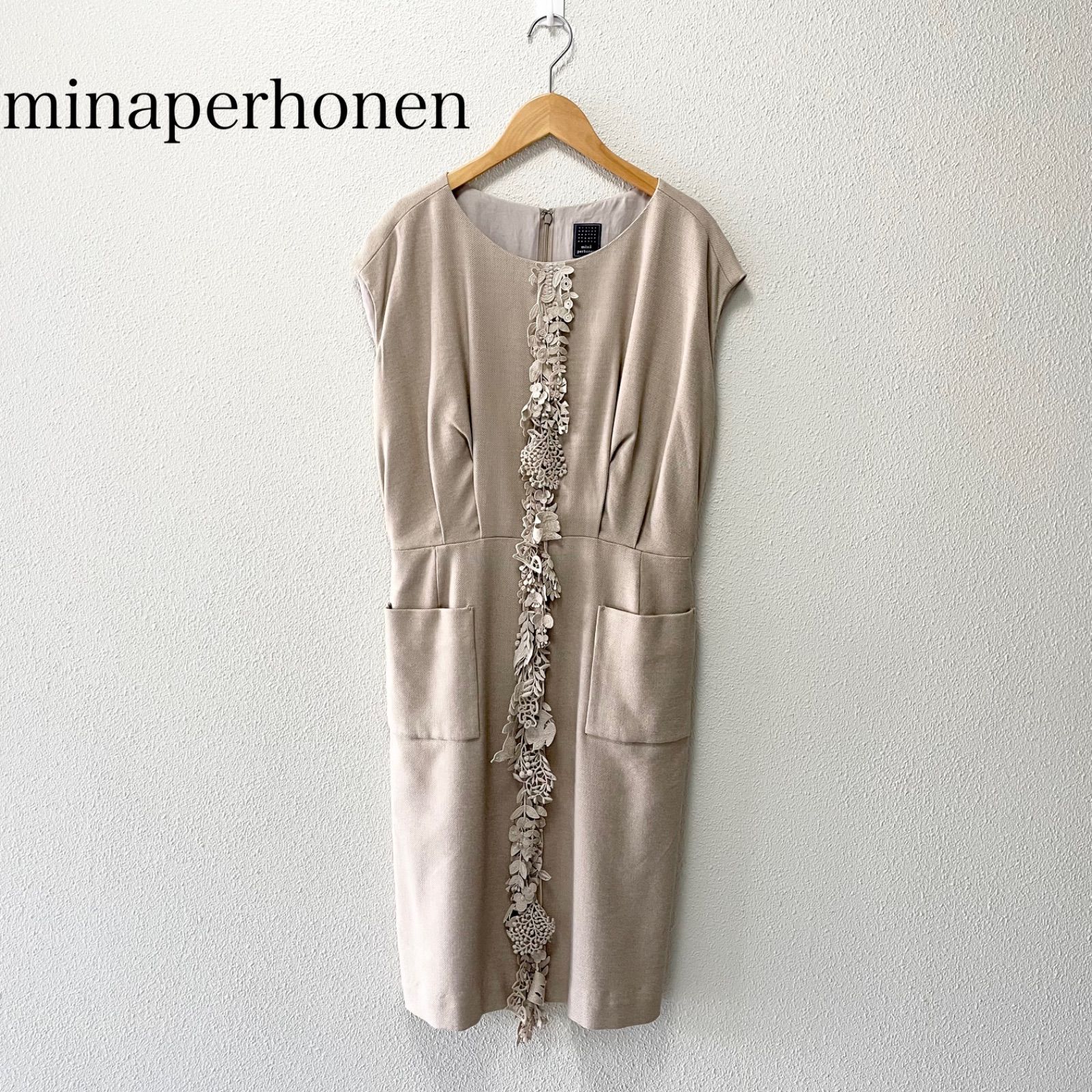 美品】minaperhonen forest parade ワンピース ミナペルホネン 