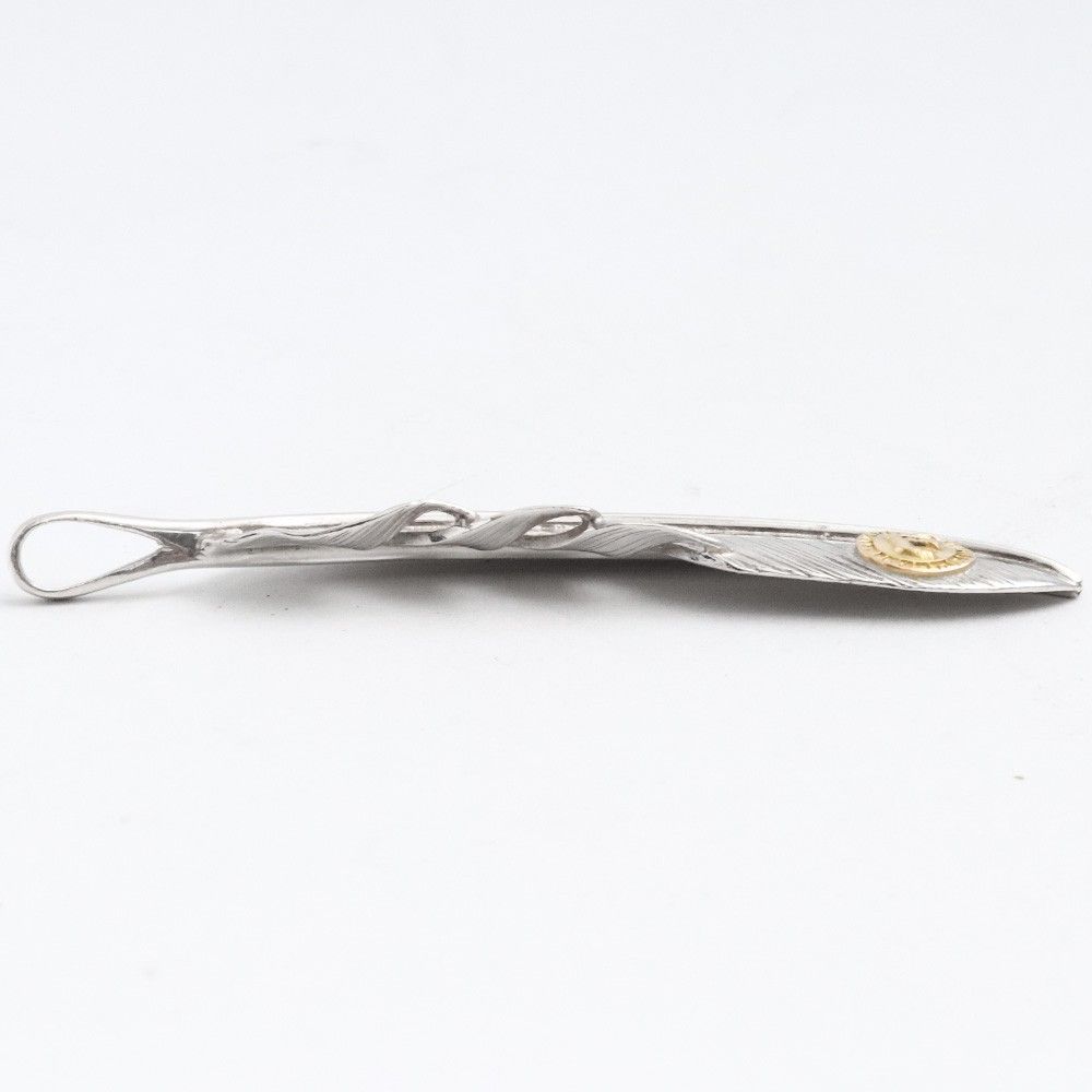 TARO WASHIMI L flight feather K18 eagle metal シルバー - メルカリ