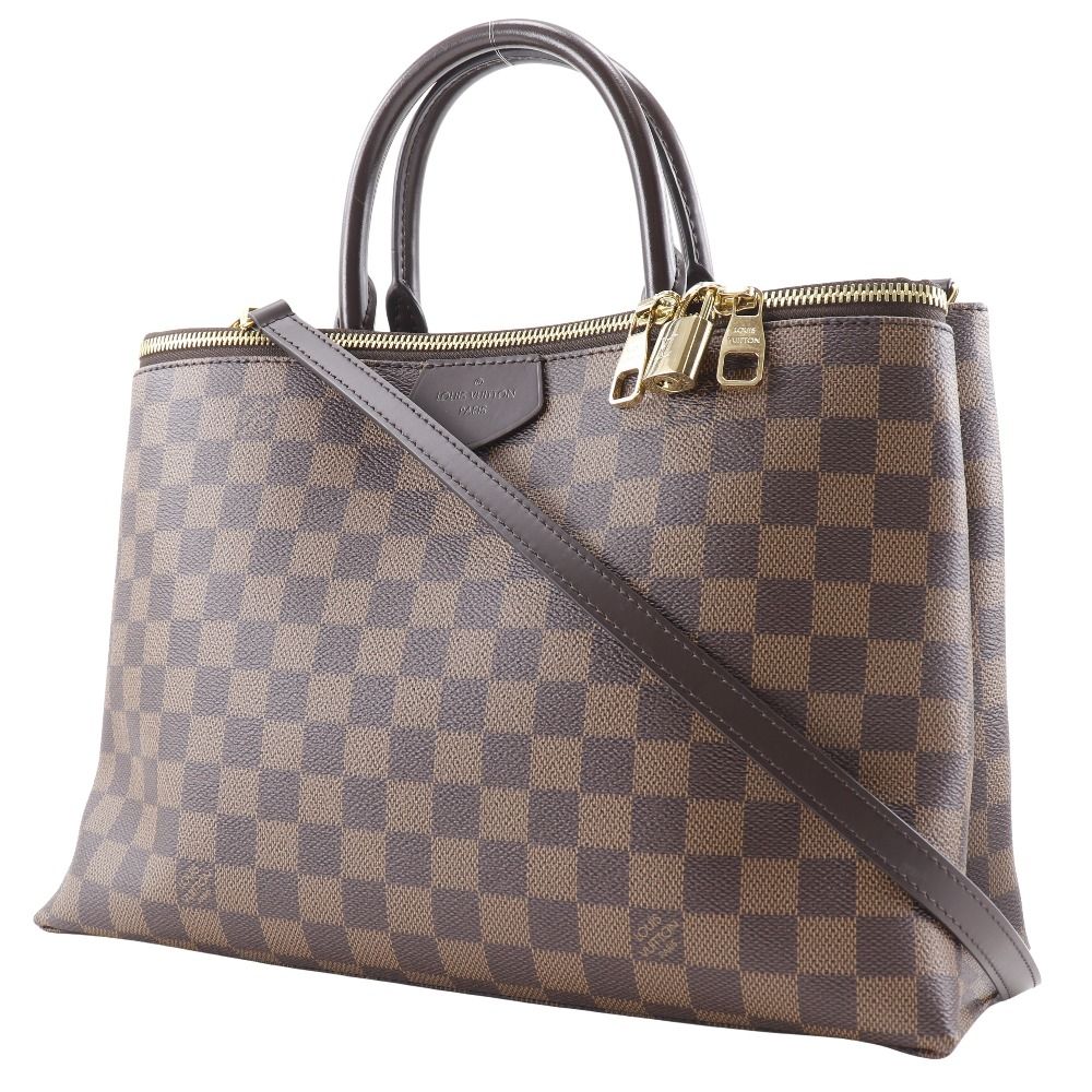 LOUIS VUITTON ルイヴィトン N41582 ブロンプトン 2WAY ショルダーバッグ 肩掛け トートバッグ ダミエ ハンドバッグ エベヌ ルイ・ヴィトン(LOUIS VUITTON)ルイ・ヴィトン ブロンプトン