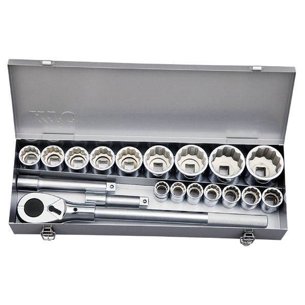 KTC 京都機械工具 19.0SQ ソケットレンチセット 19点 TB619B
