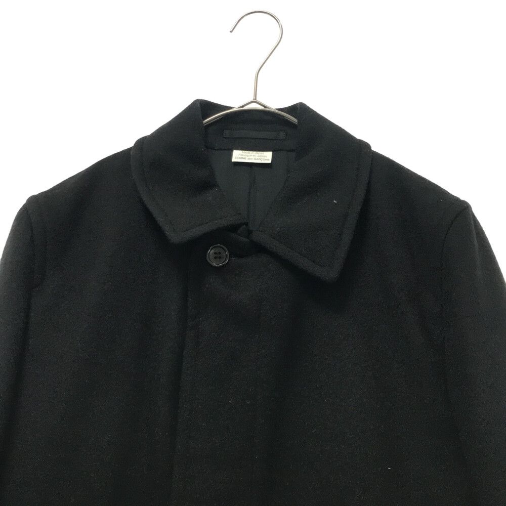 COMME des GARCONS HOMME PLUS (コムデギャルソンオムプリュス) 17AW 少年時代期 ドッキングレイヤードウールコート  ブラック PT-C004 - メルカリ