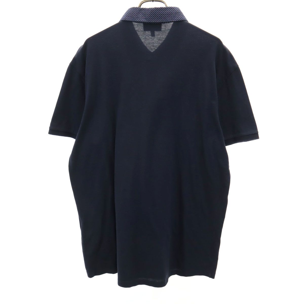 粒*君様 EMPORIO ARMANI ネイビー ポロシャツ XXL EMPORIO ARMANI ポロシャツ 「エンポリオ アルマーニ