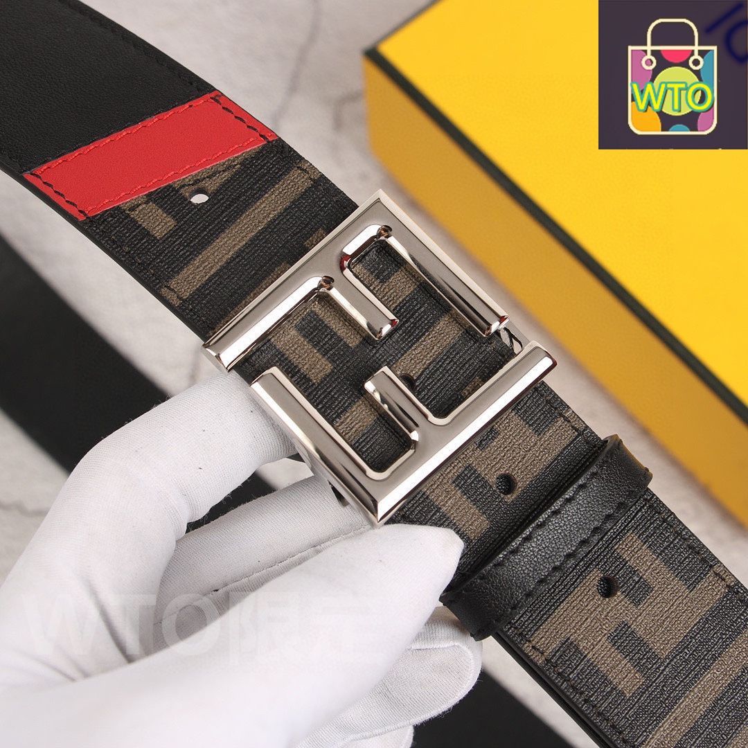 FENDI フェンディ 両面小牛革ベルト04-1-XR84 - メルカリ