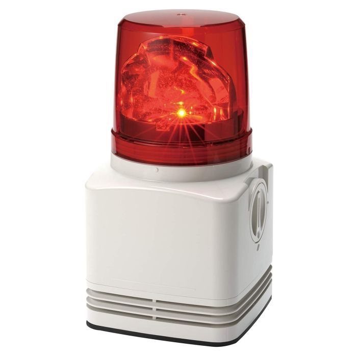 2営業日で発送 パトライト Patlite 電子音内蔵ＬＥＤ回転灯 赤 RFT-24A-R LEDｶｲﾃﾝﾄｳ