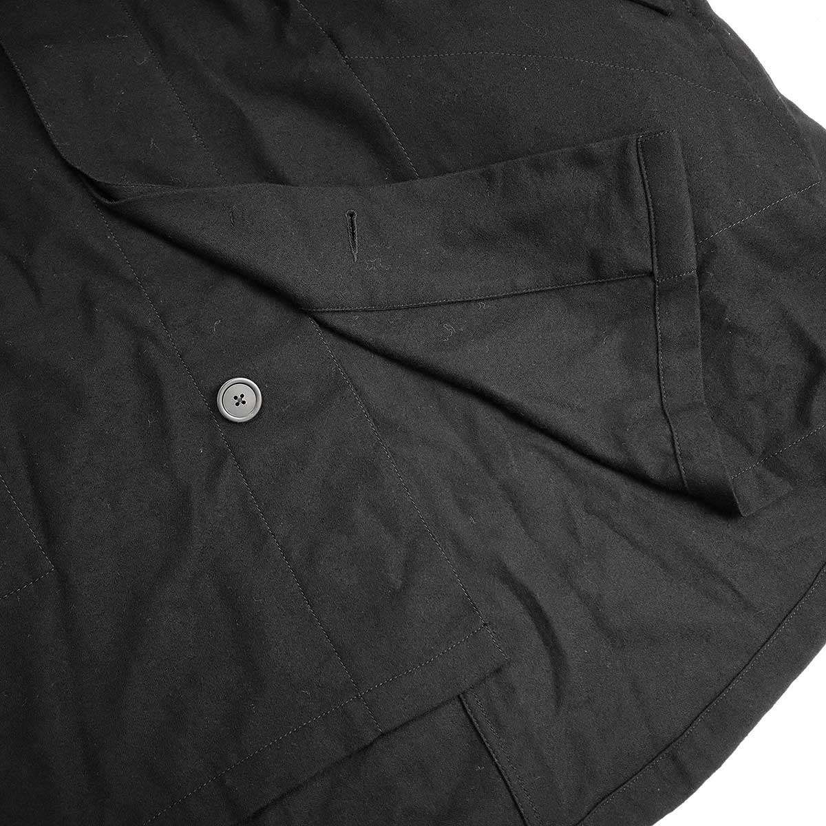 ANN DEMEULEMEESTER モッズコート XXS ブラック ANN DEMEULEMEESTER モッズコート XXS ブラック