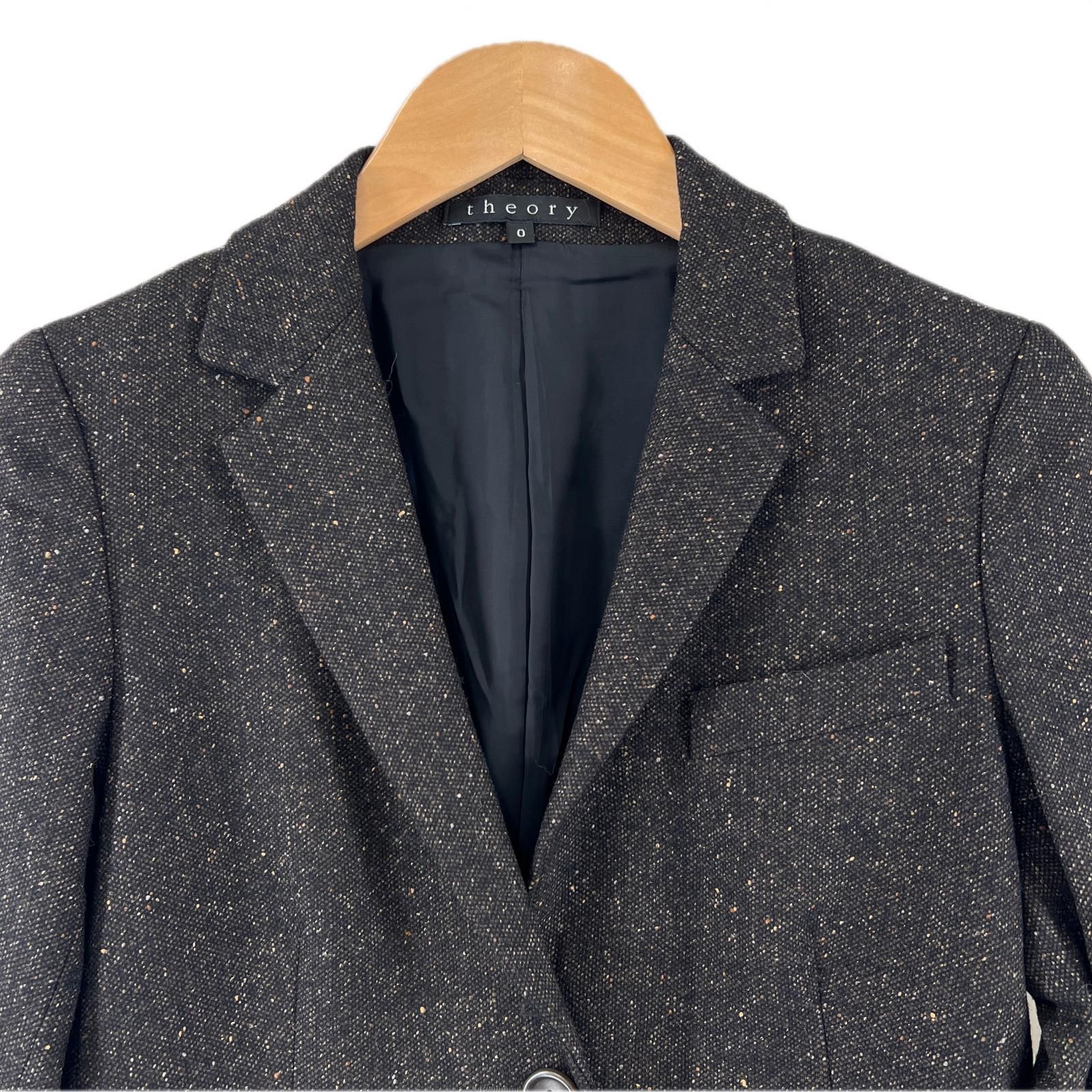 極美品 Theory TRACEABLE WOOL セットアップ グレー Theory Wardrobe #5 Traceable Wool | WOMEN（レディース