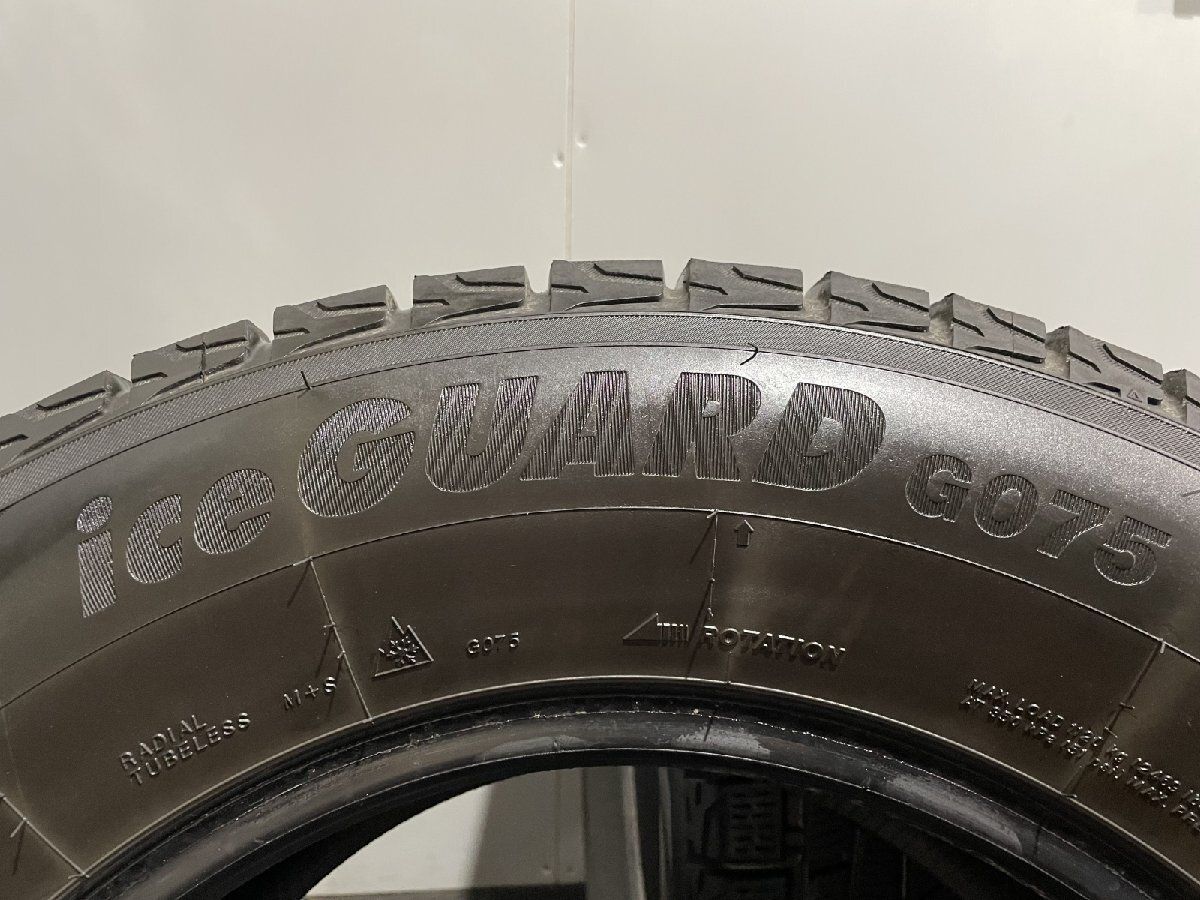 YOKOHAMA ice GUARD G075 265/65R17 17インチ スタッドレス 2本 21年製 ランクルプラド ハイラックスサーフ等　 (MTE595)