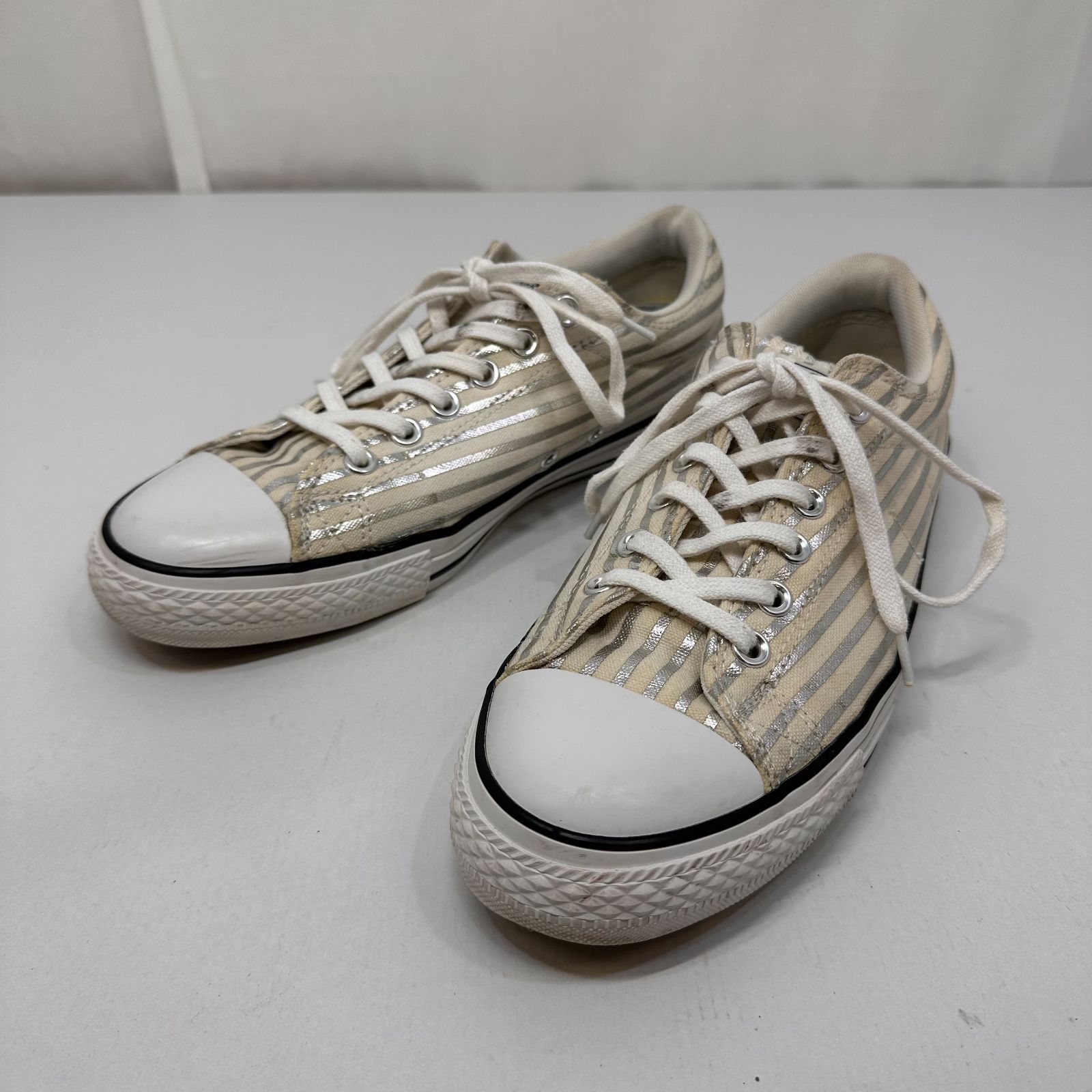 FRAGMENT DESIGN × CONVERSE CTS OX WHITE/SILVER フラグメントデザイン コンバース コンズ  チャックテイラー スケート オックス 27.5cm - メルカリ