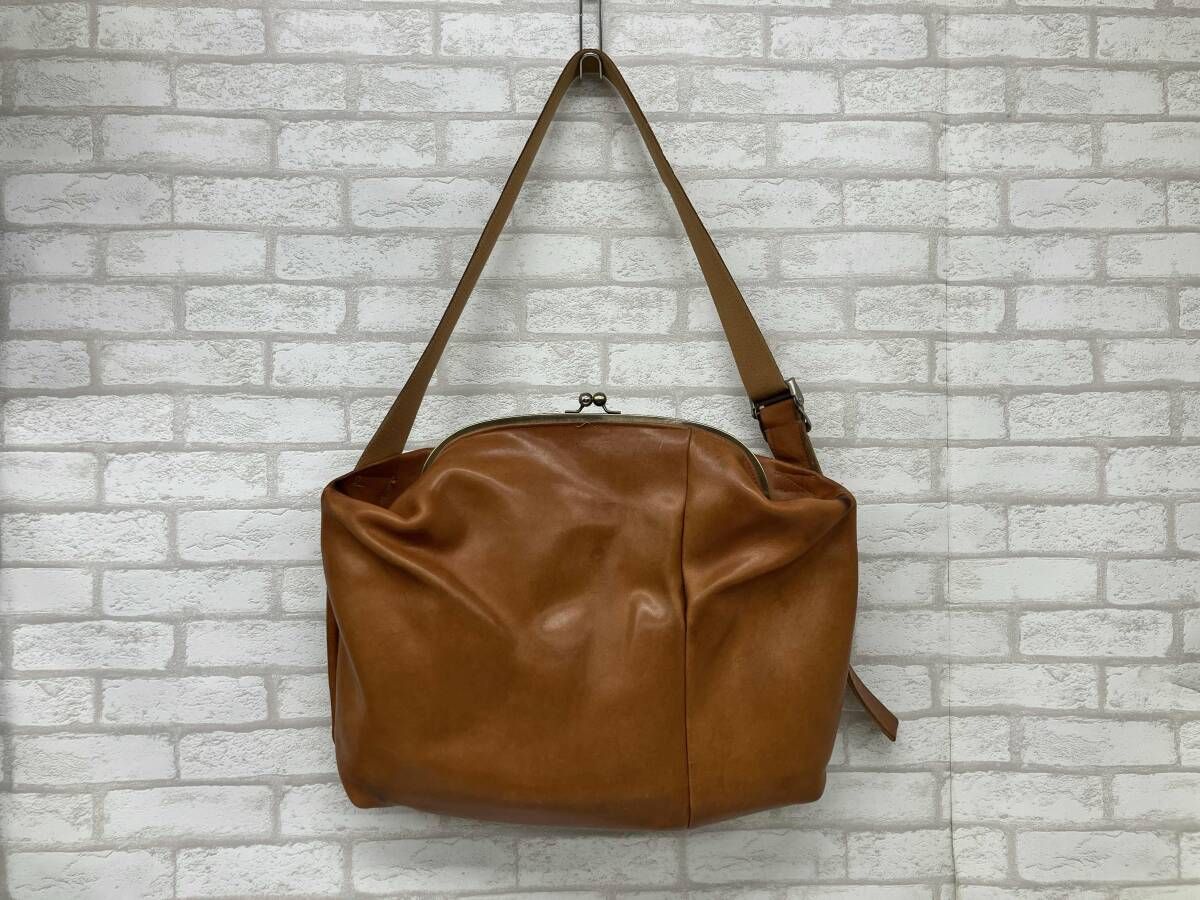 マクロマウロ macromauroショルダーバッグ メンズ レディース ガマ口