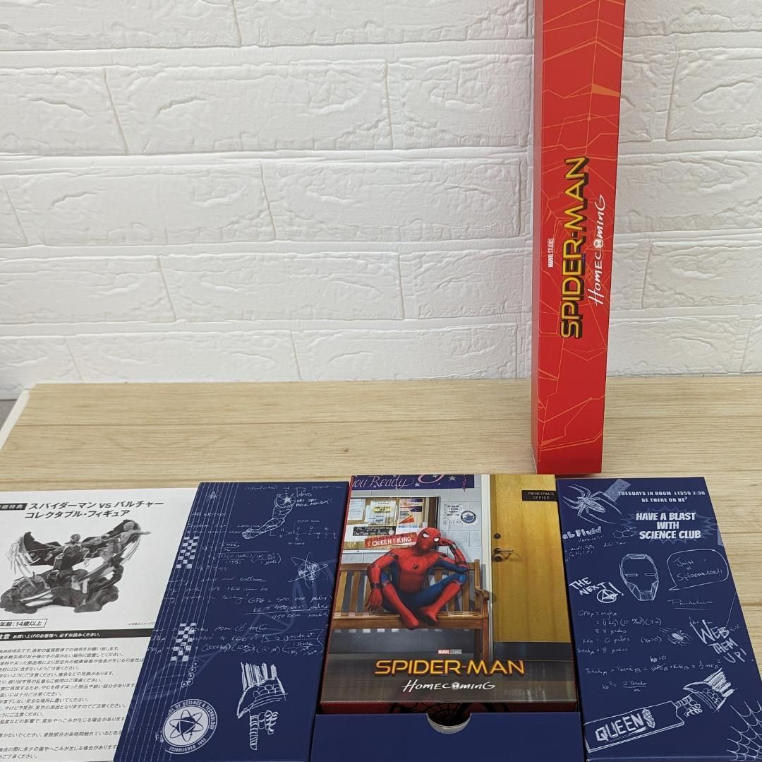 スパイダーマン:ホームカミング プレミアムBOX付 ディスク無し 現状品