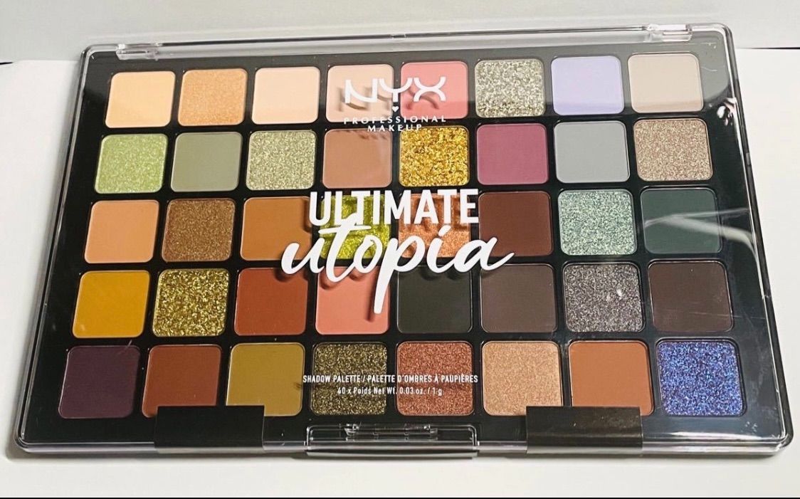 新品】NYX アイシャドウ 40色 utopia シャドウパレット 並行輸入品 