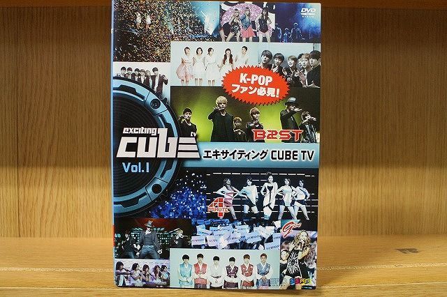 DVD エキサイティング CUBE TV 全4巻 ※ケース無し発送 レンタル落ち ZF448