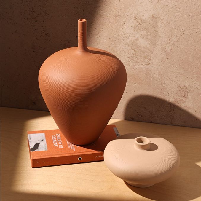 ☆（予約販売の商品）小 vase535北欧 フラワーベース 花瓶 つぼ型