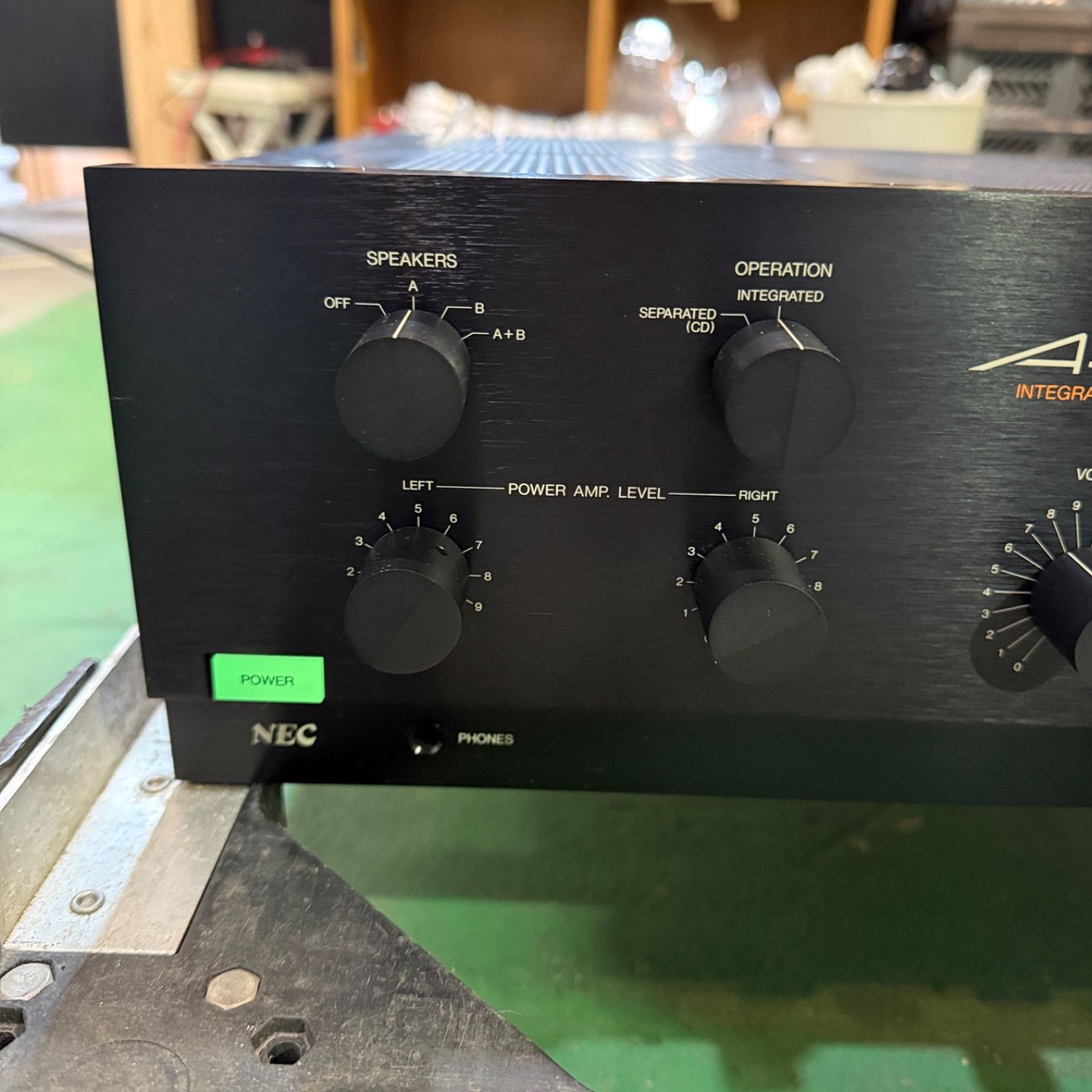 NEC A-10 Ⅱ アンプ 【通電確認のみ】【ジャンク】 - メルカリ