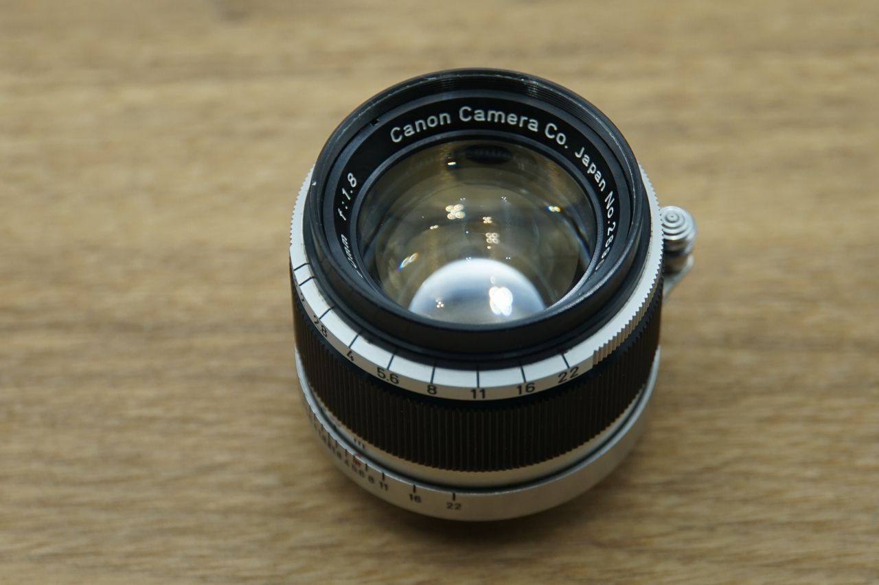 9530 Canon LENS 50mm F1.8 ライカ L39マウント - メルカリ