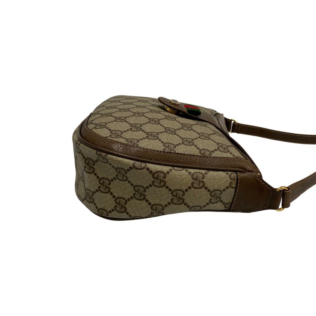 極 美品 GUCCI オールドグッチ グッチ ヴィンテージ シェリーライン GG