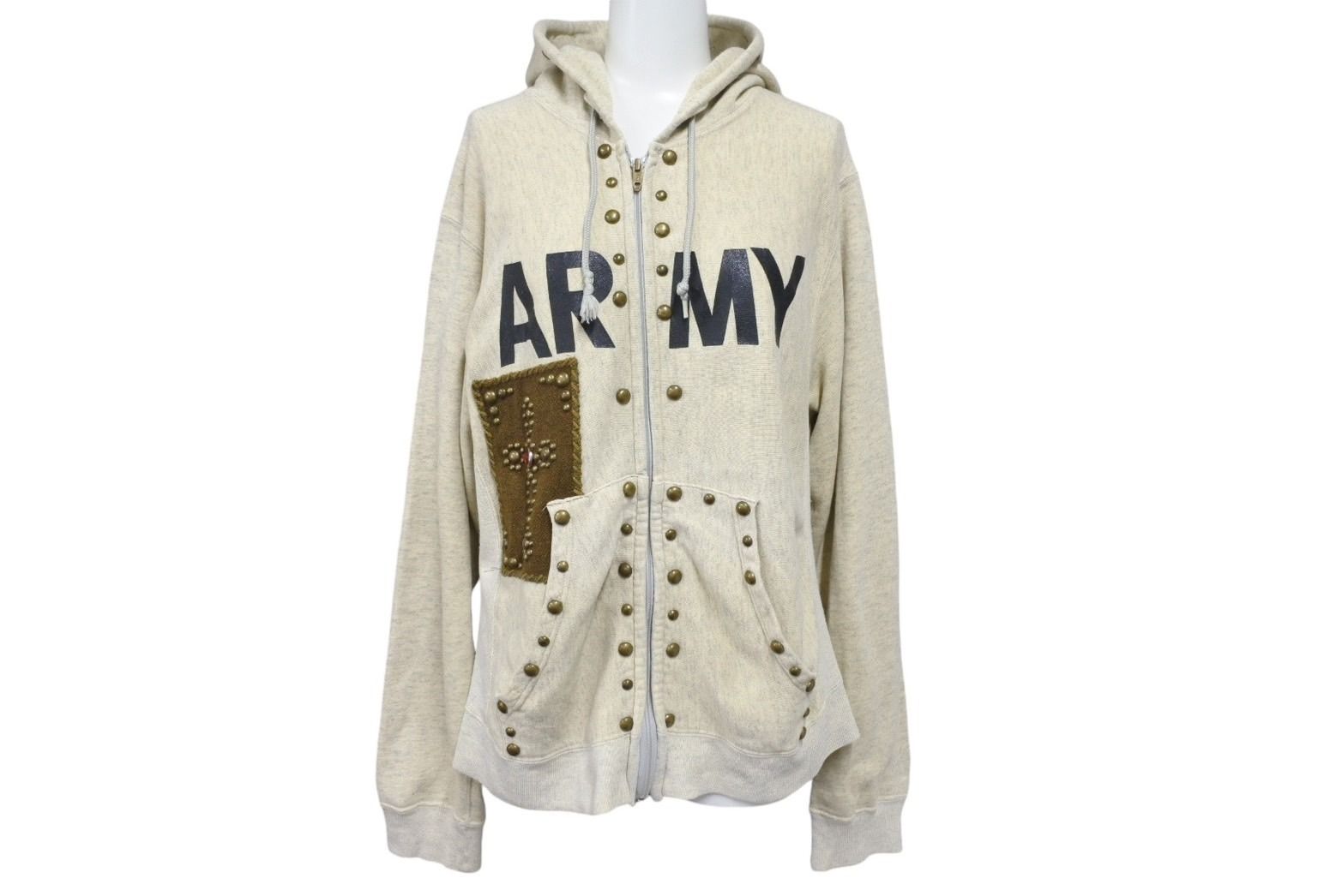 THE GREAT CHINA WALL ARMYスタッズパーカー