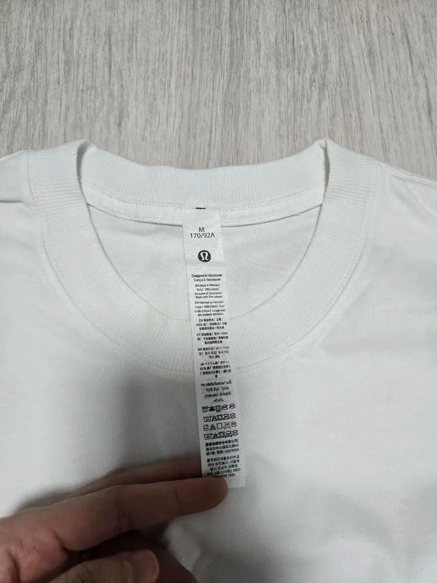 今がお得！ ルルレモン コットン ジャージ オーバーサイズ 半袖Tシャツ M