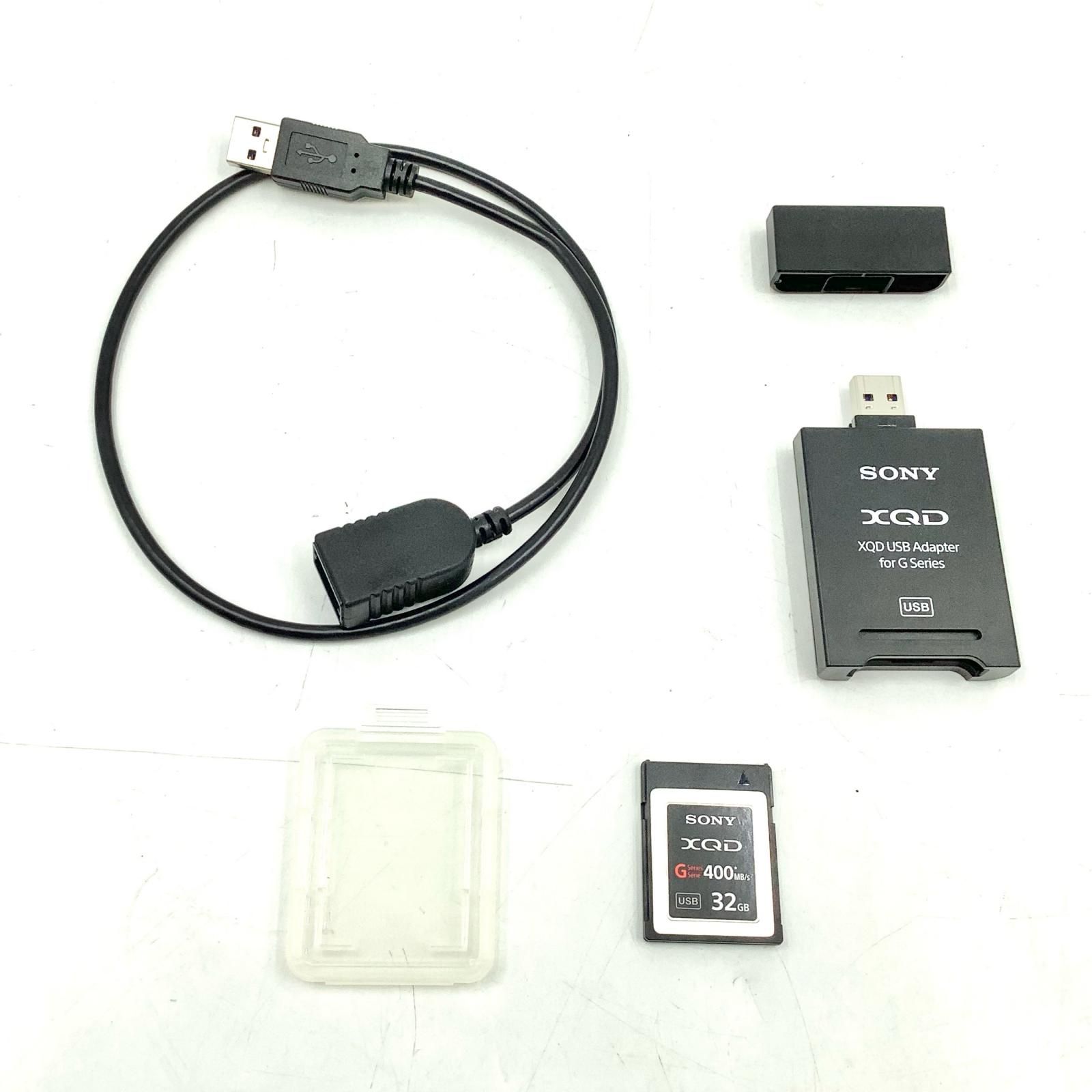 全額返金保証】【最速発送】Sony XQD 32GB ／ カードリーダー 超