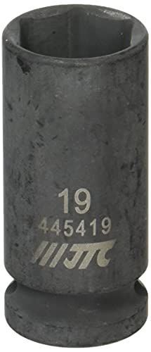 JTC 極薄インパクトソケット 19mm エアー工具 インパクト用薄口 19mm 1/2差込 12.7mm差込 JTC445419
