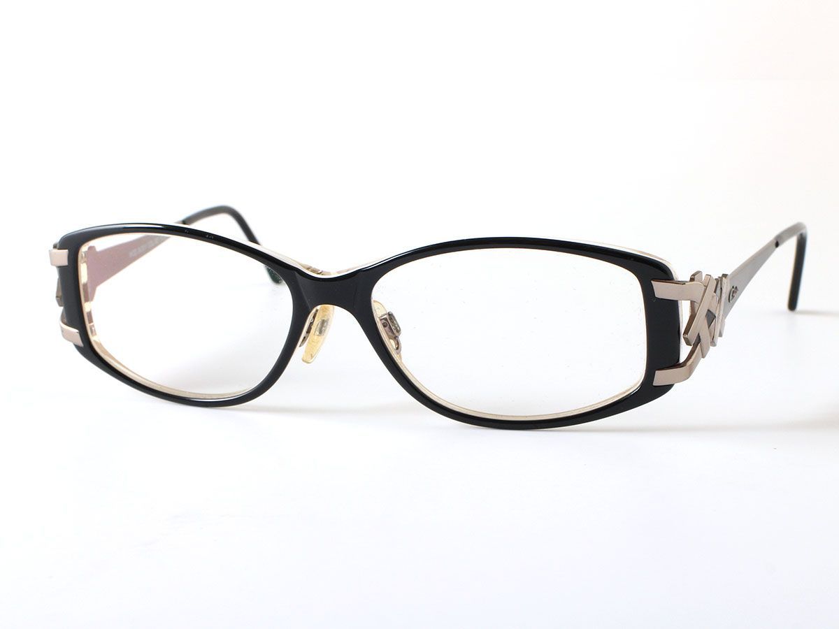 M26616 CAZAL カザール メガネ 度入り 眼鏡 MOD.3020|1 COL.001 アイウェア ブラック×シルバー ドイツ製 53□15 135
