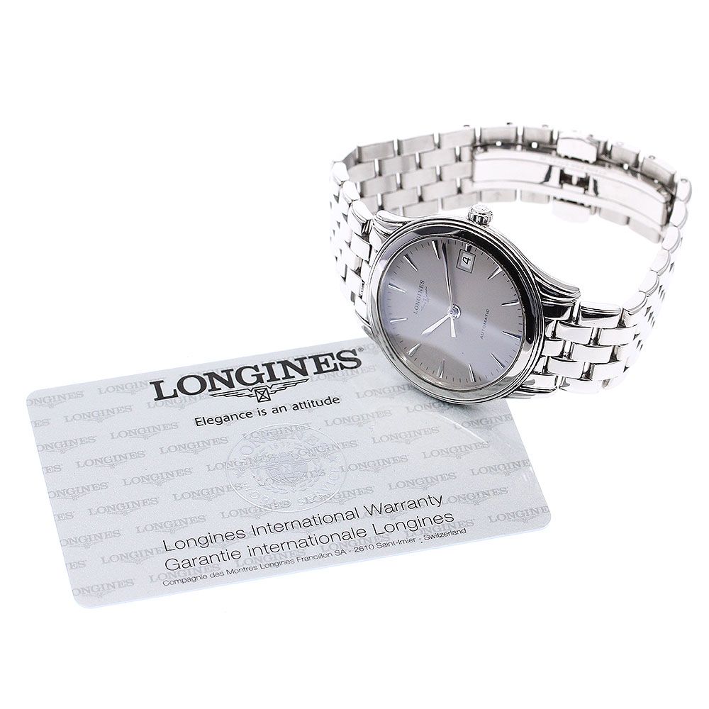 ジャンク品】ロンジン LONGINES フラッグシップ デイト 腕時計 自動
